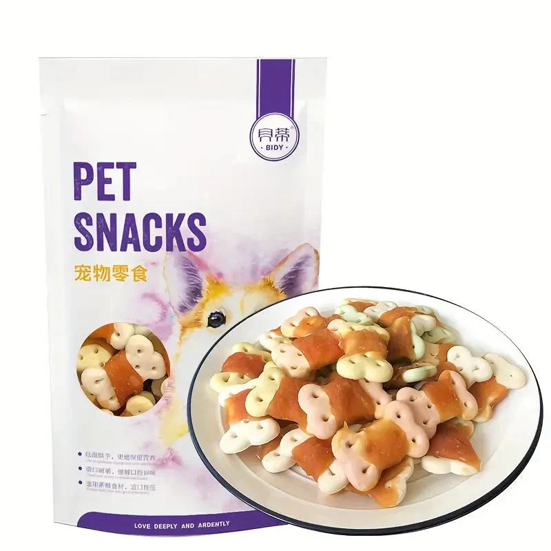 100g/3.5oz Pet Snacks Dog Teeth Molar Biscuit Petzymart