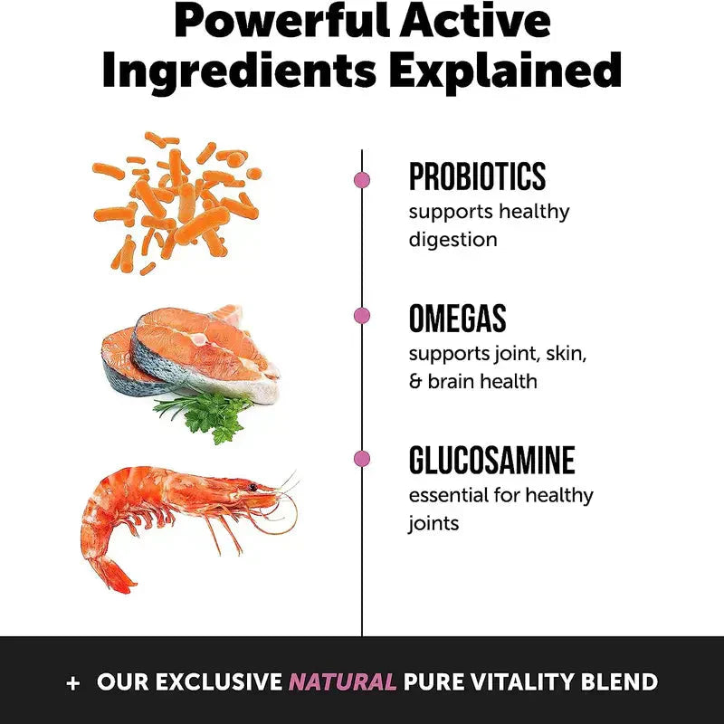 120pcs 10 In 1 Dog Multivitamin, Multifunctional Supplements For Dogs Petzymart