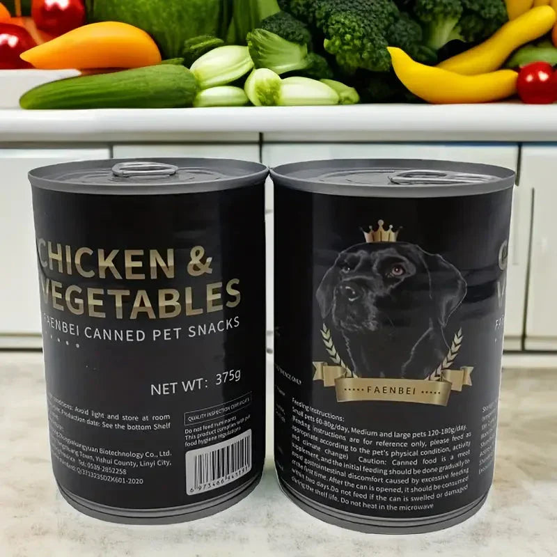 13.23oz Pet Snacks, Dog Canned Food, Nutrition Fat Enhancing Wet Food Petzymart