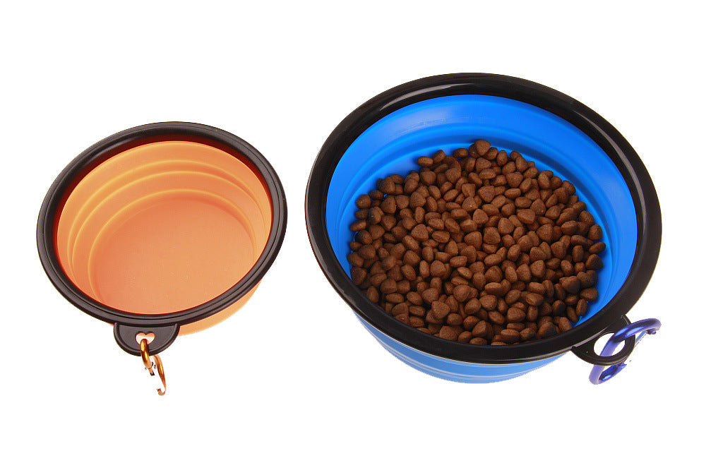 New Silicone Pet Folding Bowl