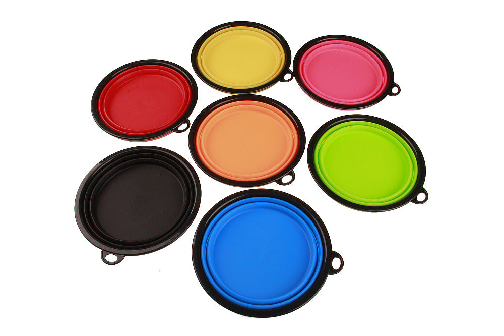 New Silicone Pet Folding Bowl