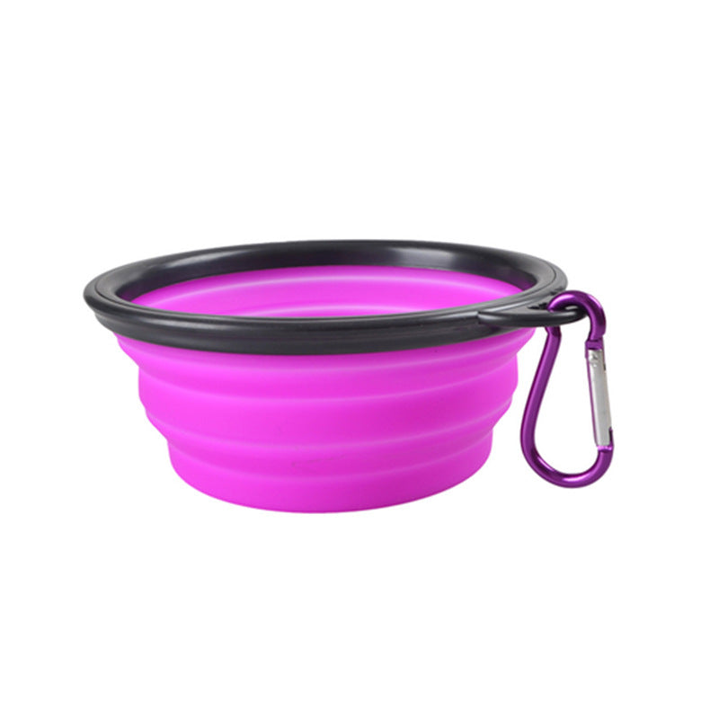 New Silicone Pet Folding Bowl
