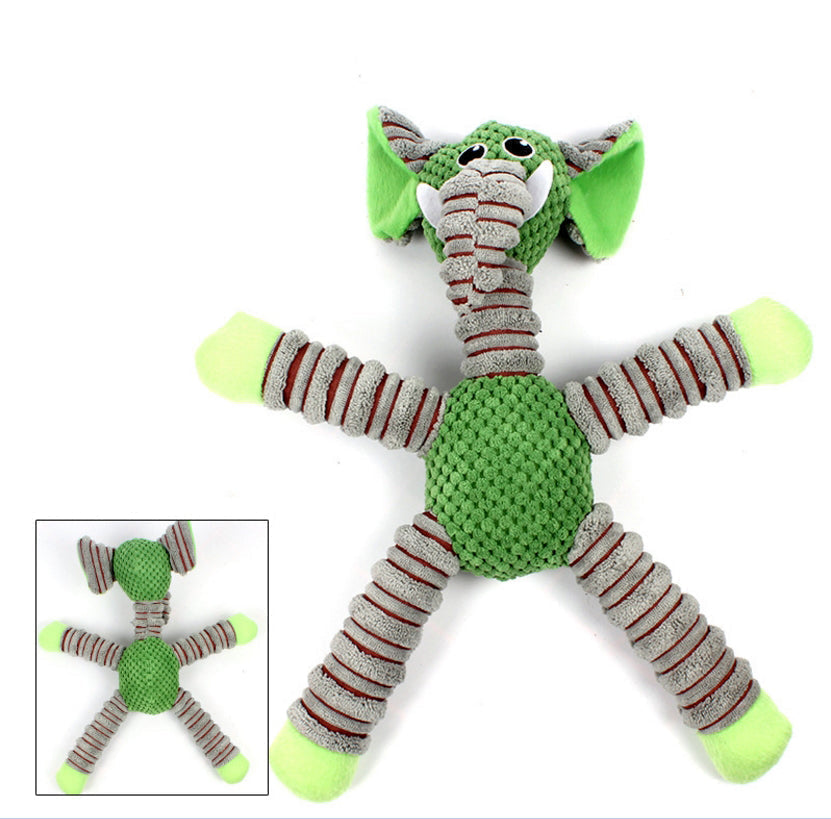 Pet Dog Toys Make Sounds Solid Resistance To Bite Playable