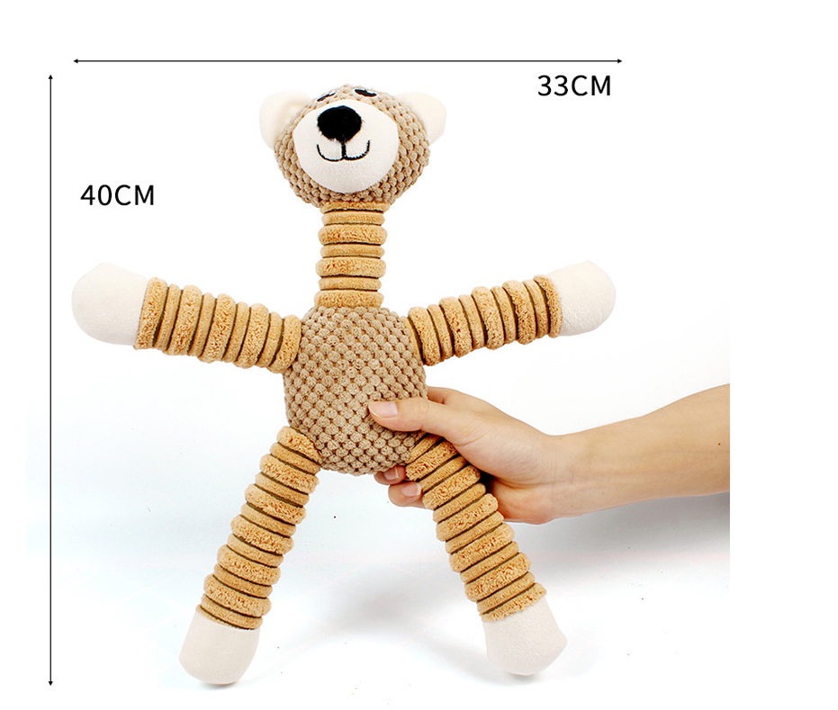 Pet Dog Toys Make Sounds Solid Resistance To Bite Playable