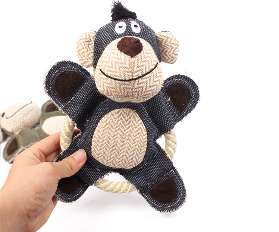Pet Dog Toys Make Sounds Solid Resistance To Bite Playable