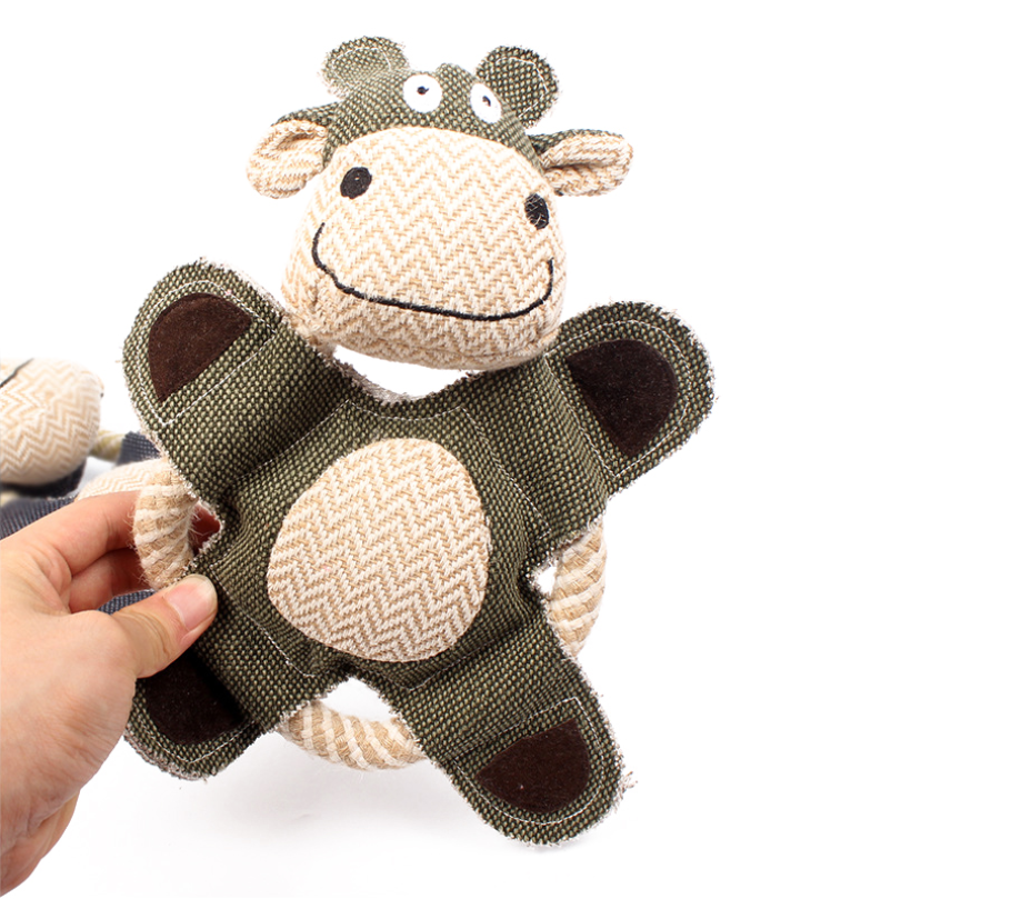 Pet Dog Toys Make Sounds Solid Resistance To Bite Playable