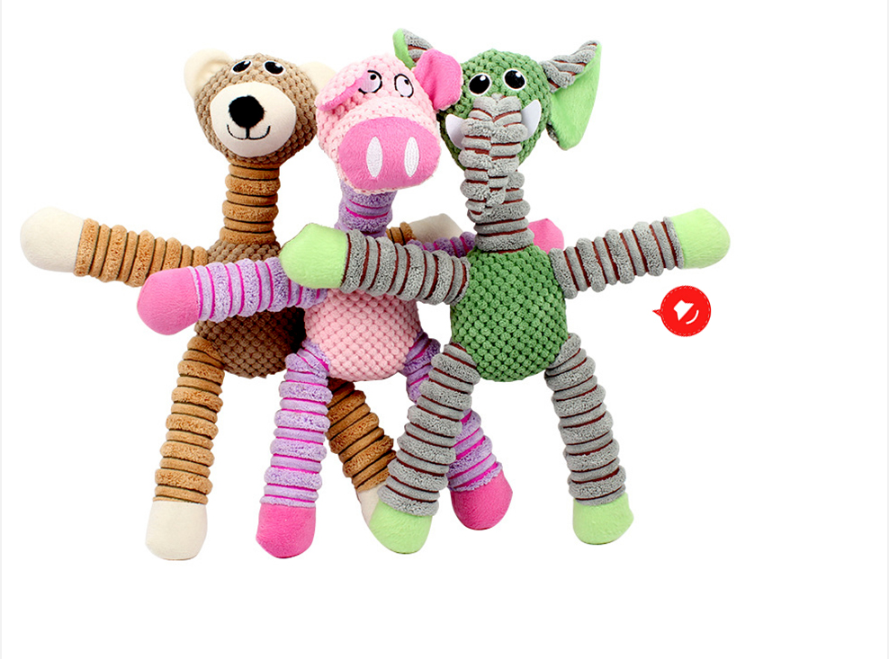 Pet Dog Toys Make Sounds Solid Resistance To Bite Playable