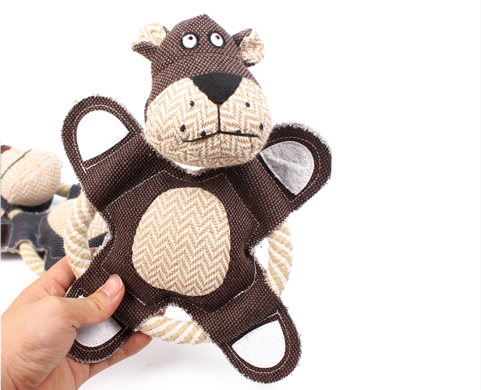 Pet Dog Toys Make Sounds Solid Resistance To Bite Playable