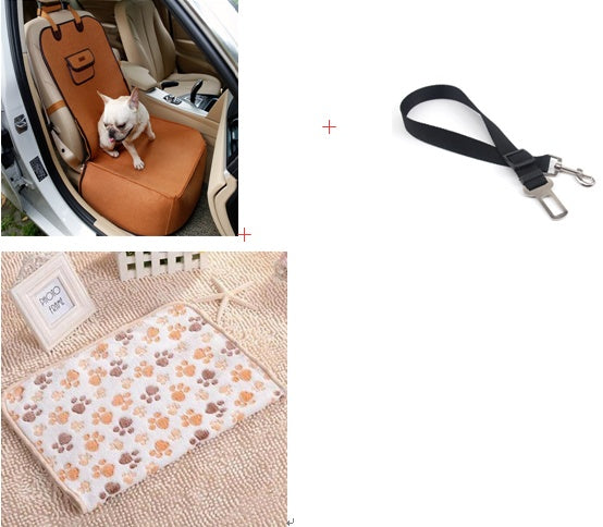 Retro Dual-purpose Pet Car Mat
