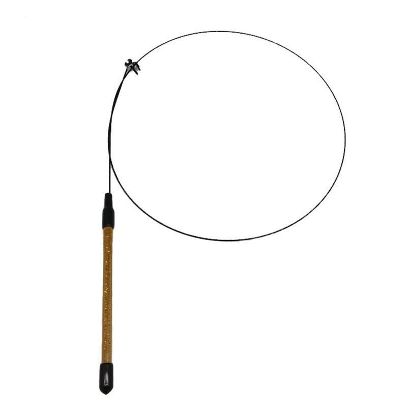 Pet Cat Toy Feather Bell Rainbow Ball