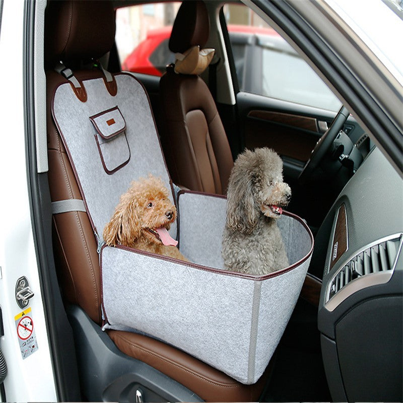 Retro Dual-purpose Pet Car Mat