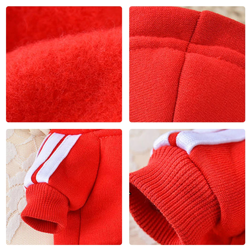 Adidog Dog Clothes Autumn And Winter Warm Four-Legged Sweater Petzymart