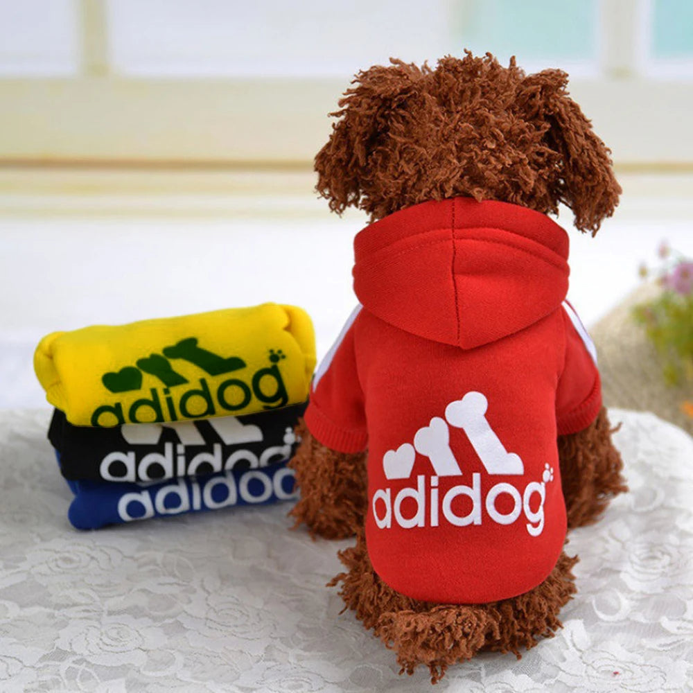 Adidog Dog Clothes Autumn And Winter Warm Four-Legged Sweater Petzymart