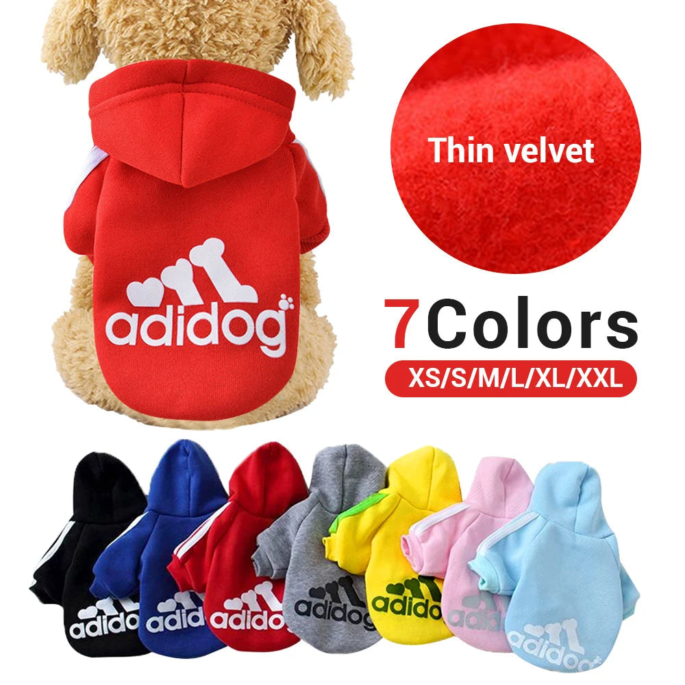 Adidog Dog Clothes Autumn And Winter Warm Four-Legged Sweater Petzymart
