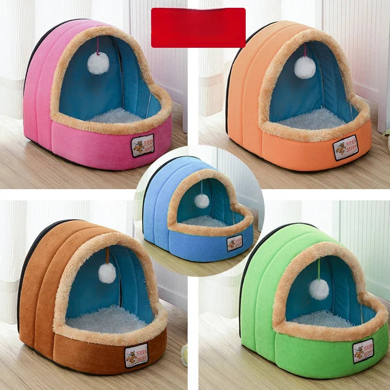 All Seasons Nest Tent Yurt Shape Cat & Dog Kennel Petzymart
