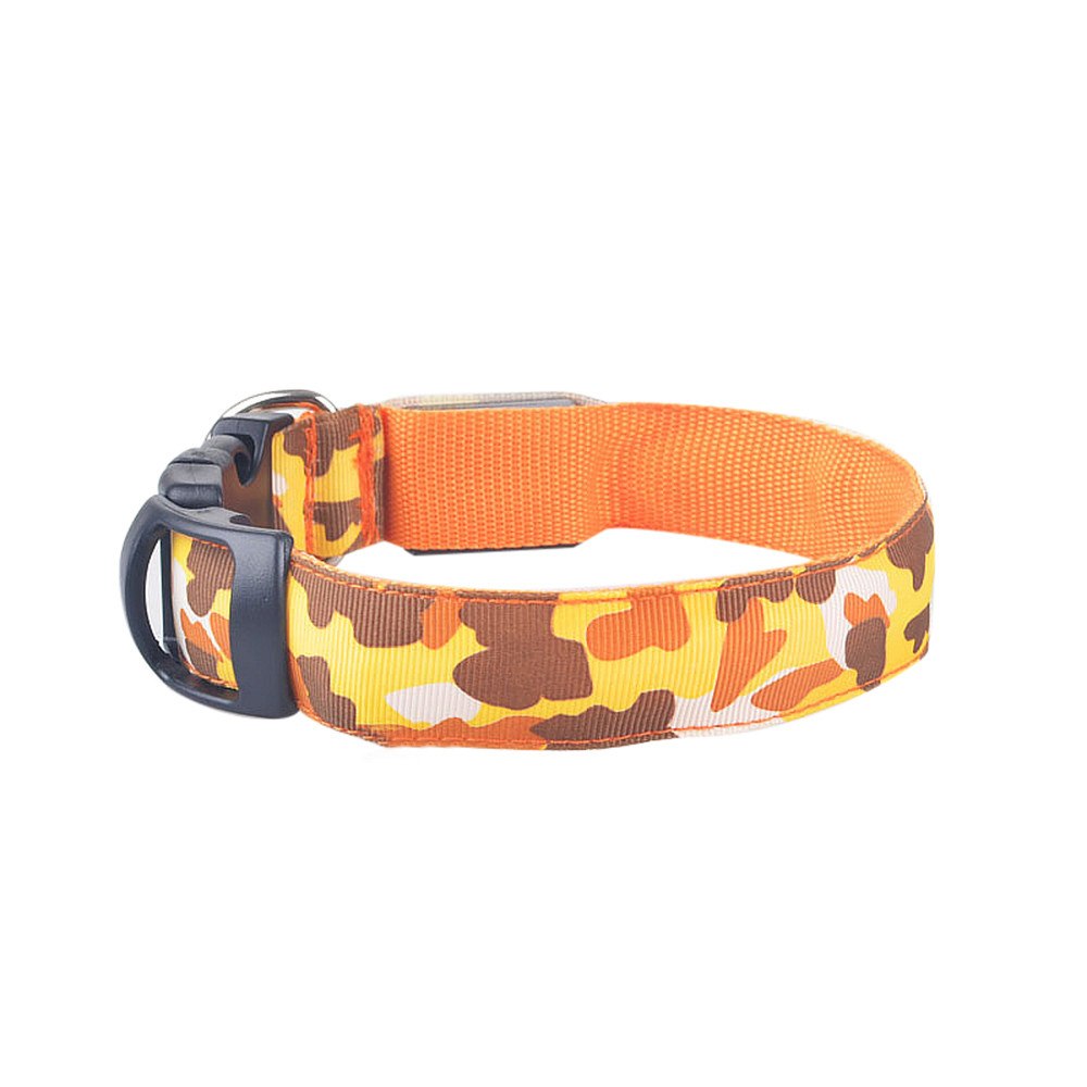 Camouflage pet supplies luminous dog collar Petzymart