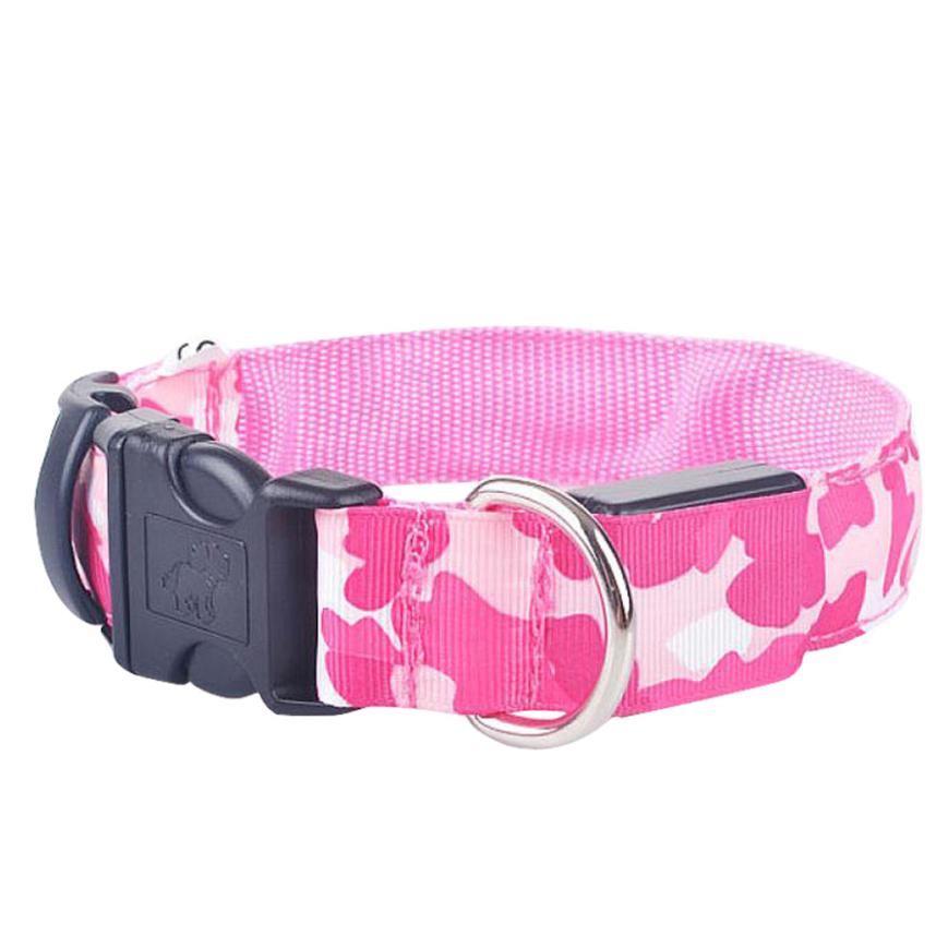 Camouflage pet supplies luminous dog collar Petzymart