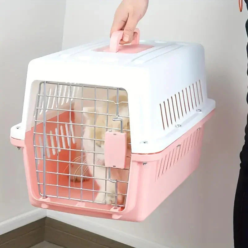 Convenient and Comfortable Portable Pet Carrier for Dogs and Cats - Ideal for Travel and Transport Petzymart