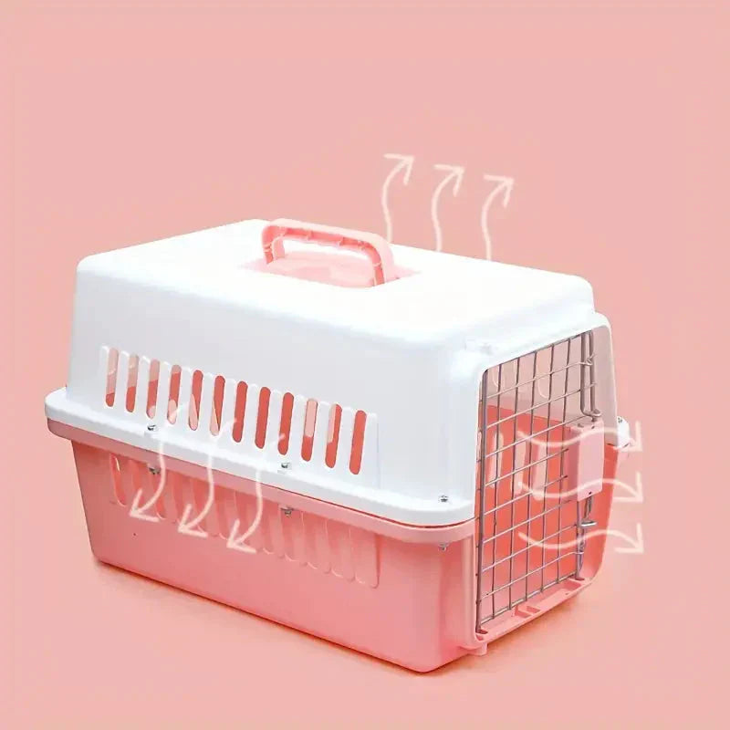 Convenient and Comfortable Portable Pet Carrier for Dogs and Cats - Ideal for Travel and Transport Petzymart