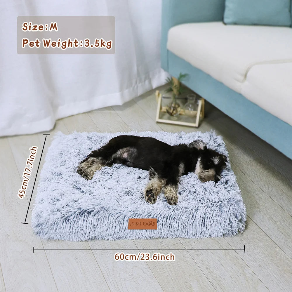 Dog Bed Pet Crate Mat Memory Washable Foam Petzymart