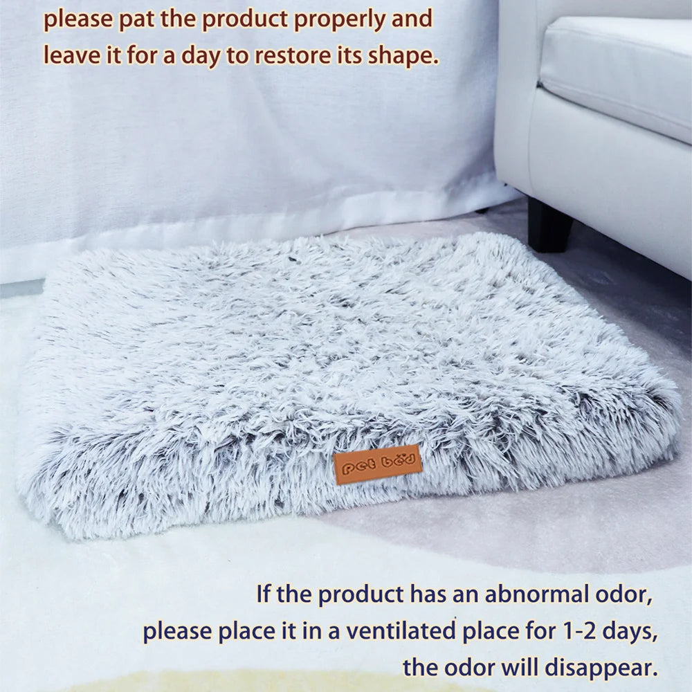 Dog Bed Pet Crate Mat Memory Washable Foam Petzymart