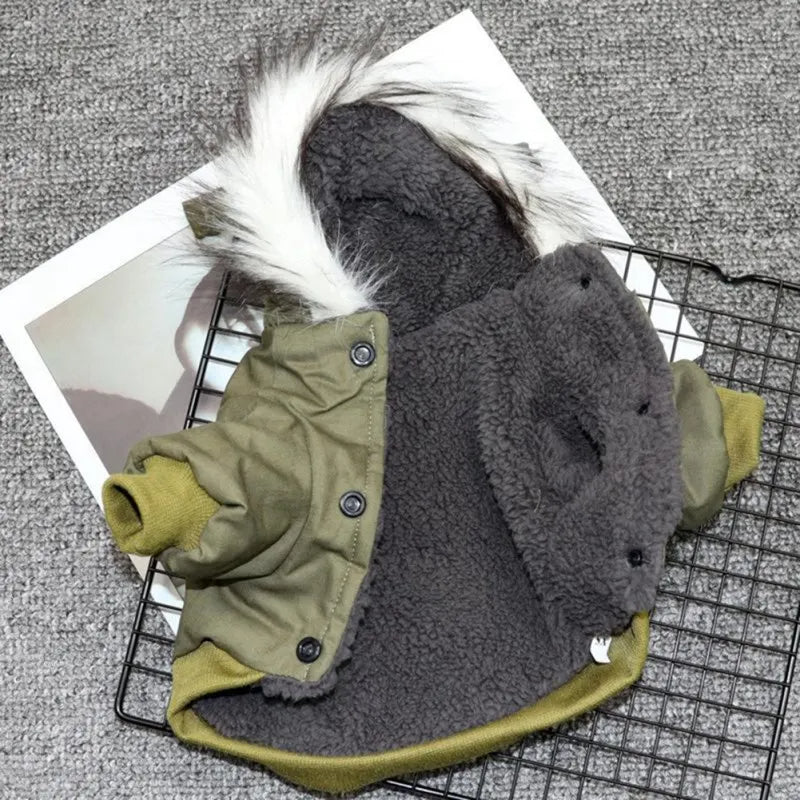 Dog Clothes Winter Puppy Pet Dog Coat Jacket Petzymart