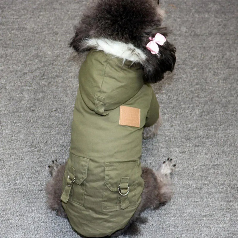 Dog Clothes Winter Puppy Pet Dog Coat Jacket Petzymart