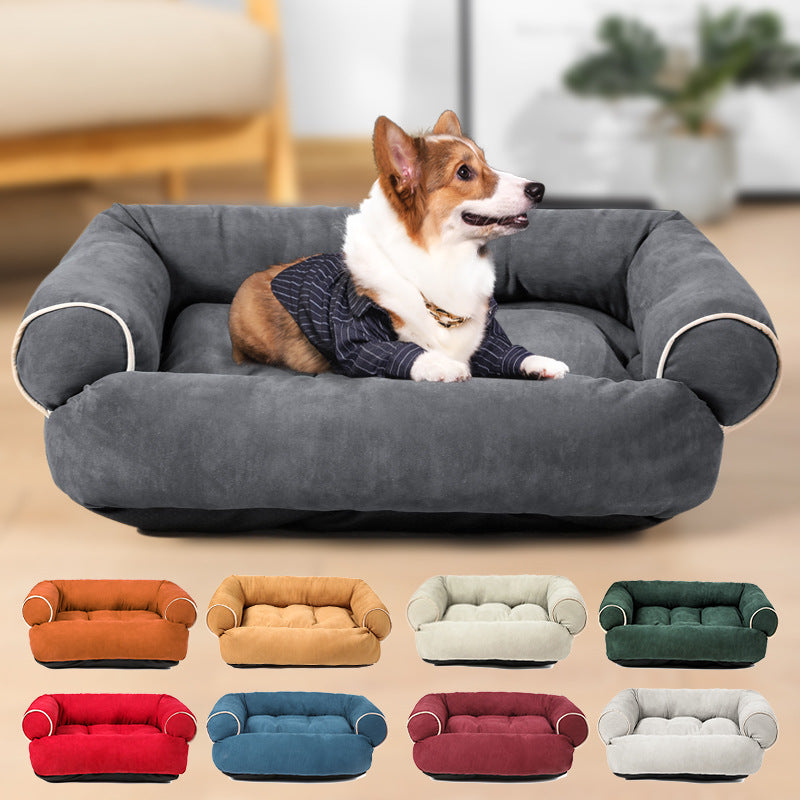 Dog Sofa Bed Sleeping Bag Kennel Cat Puppy Sofa Bed Pet House Winter Warm Beds Cushion Petzymart