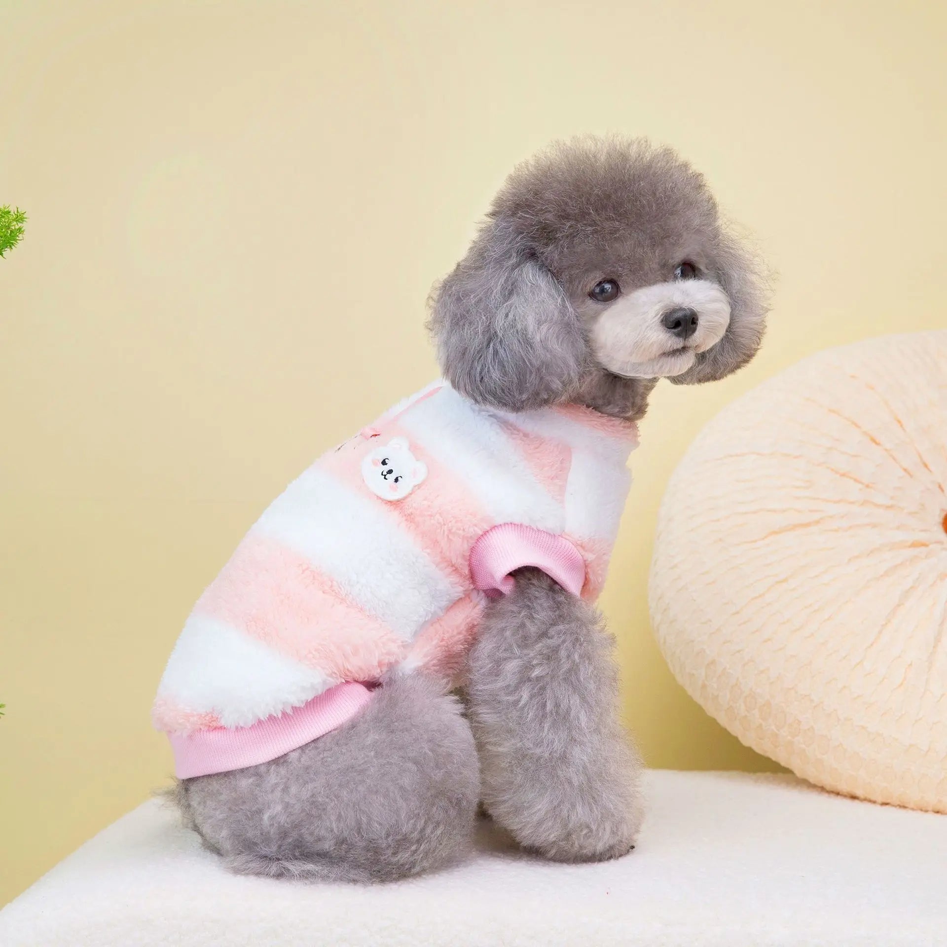 Dog Sweater Jacket Vest Winter Fleece Pet Clothes Petzymart