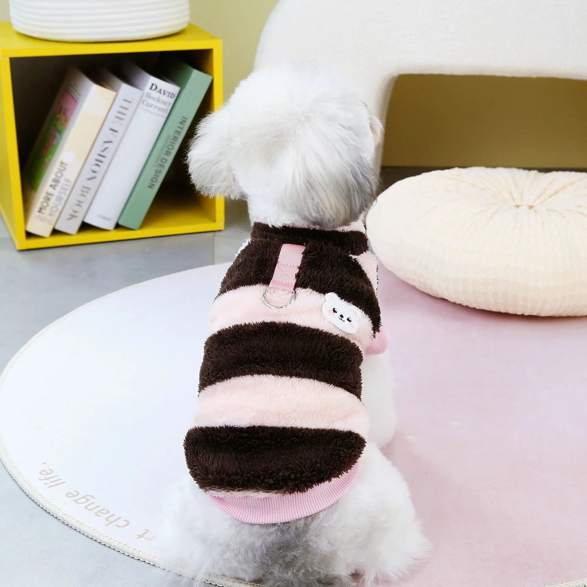 Dog Sweater Jacket Vest Winter Fleece Pet Clothes Petzymart