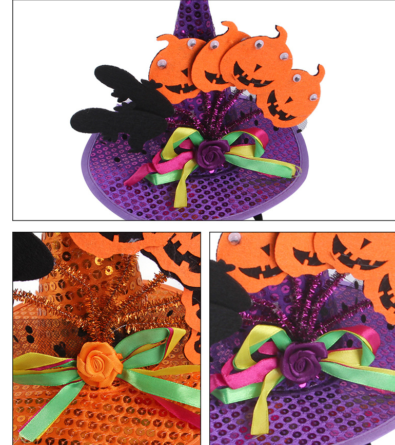 Dogs Cats Halloween Hats Pumpkin Headgear Petzymart