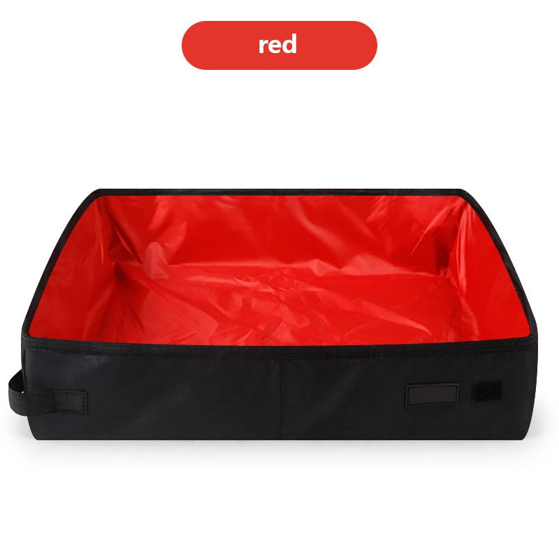 Fold Portable Waterproof Outdoor Travel Pet Litter Petzymart