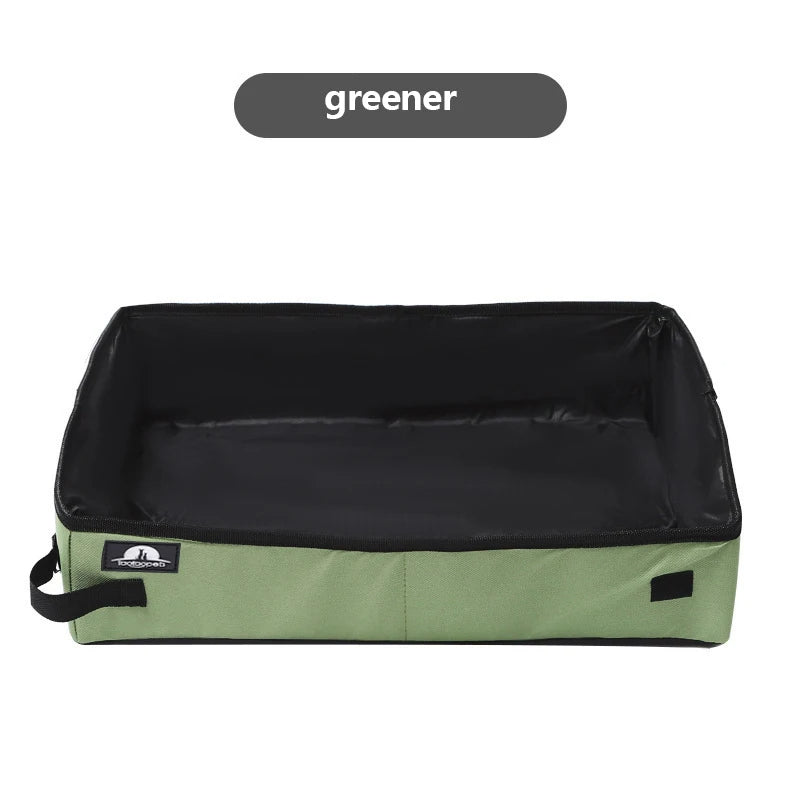 Fold Portable Waterproof Outdoor Travel Pet Litter Petzymart