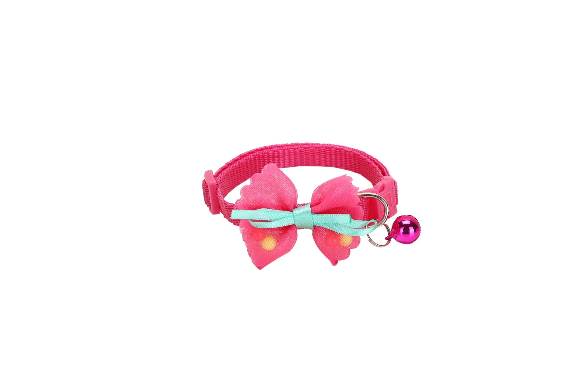 Lace Bow Collar 1.0 Pet Bell Cat & Puppy Dog Petzymart