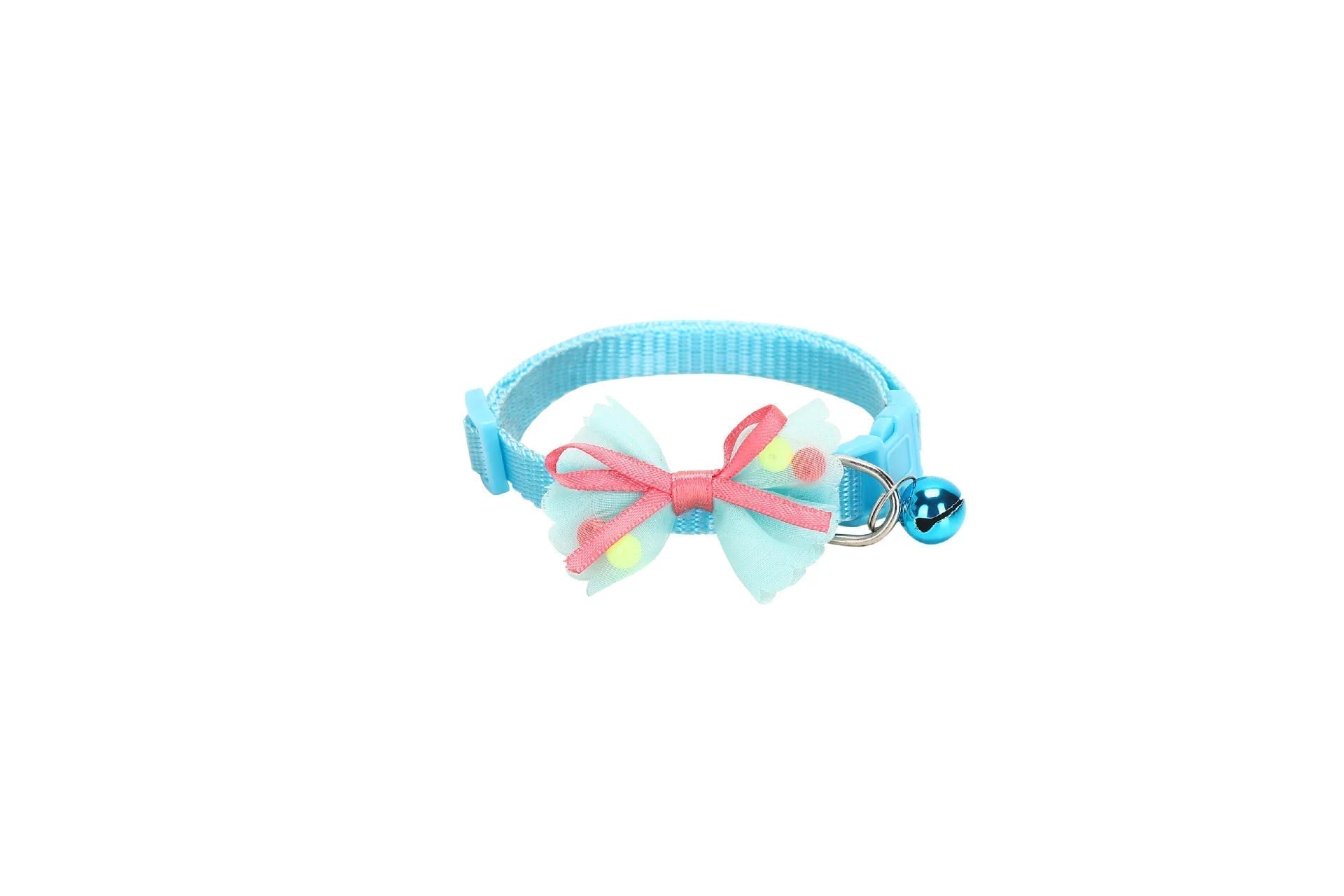 Lace Bow Collar 1.0 Pet Bell Cat & Puppy Dog Petzymart