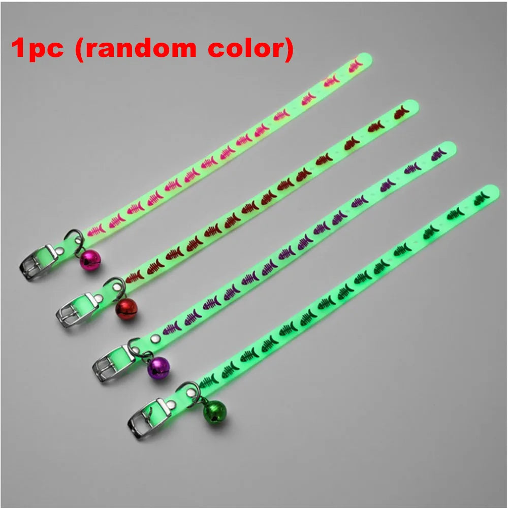 Luminous Cat Necklace Glowing Small Dog & Cat Collar Petzymart