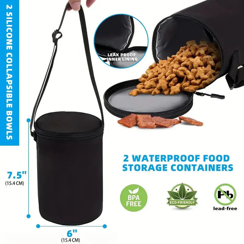 Multi-Functional Dog Travel Backpack with Pockets for Cats, Puppies, and Small Dogs Petzymart