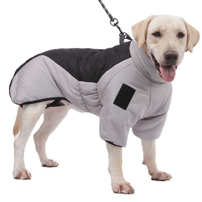 New Winter Dog Coat Waterproof Pet Clothes For Medum Large Dogs Warm Thicken Dog Vest Custome Labrador Jacket Petzymart