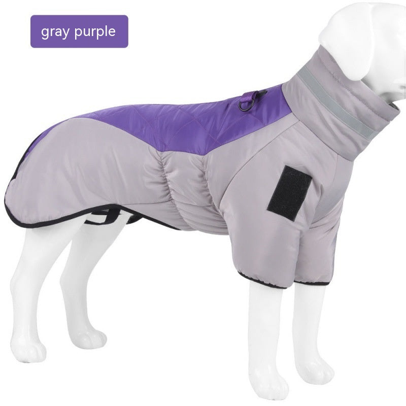 New Winter Dog Coat Waterproof Pet Clothes For Medum Large Dogs Warm Thicken Dog Vest Custome Labrador Jacket Petzymart