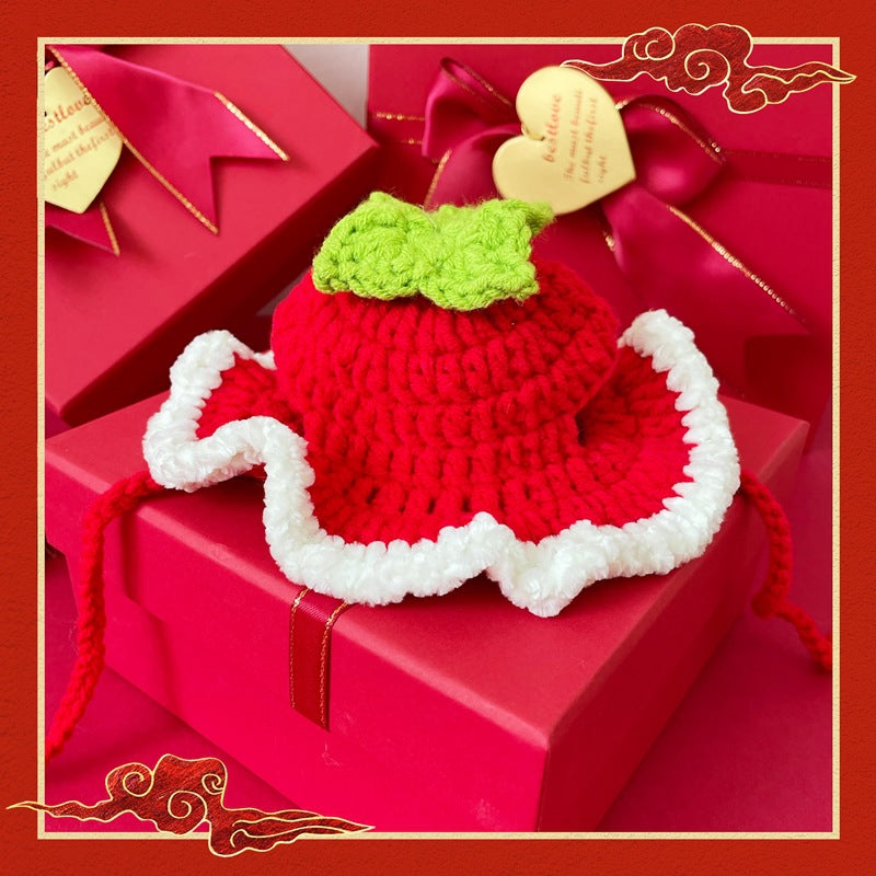 New Year Festive Clothes For Pet Cats And Dogs Tiger Head Hats Petzymart