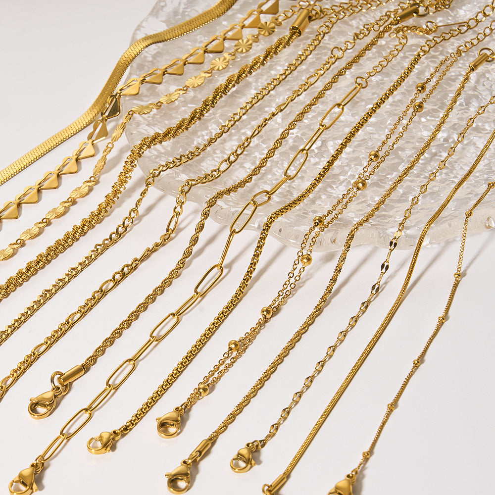 Simple Titanium Steel Bracelet