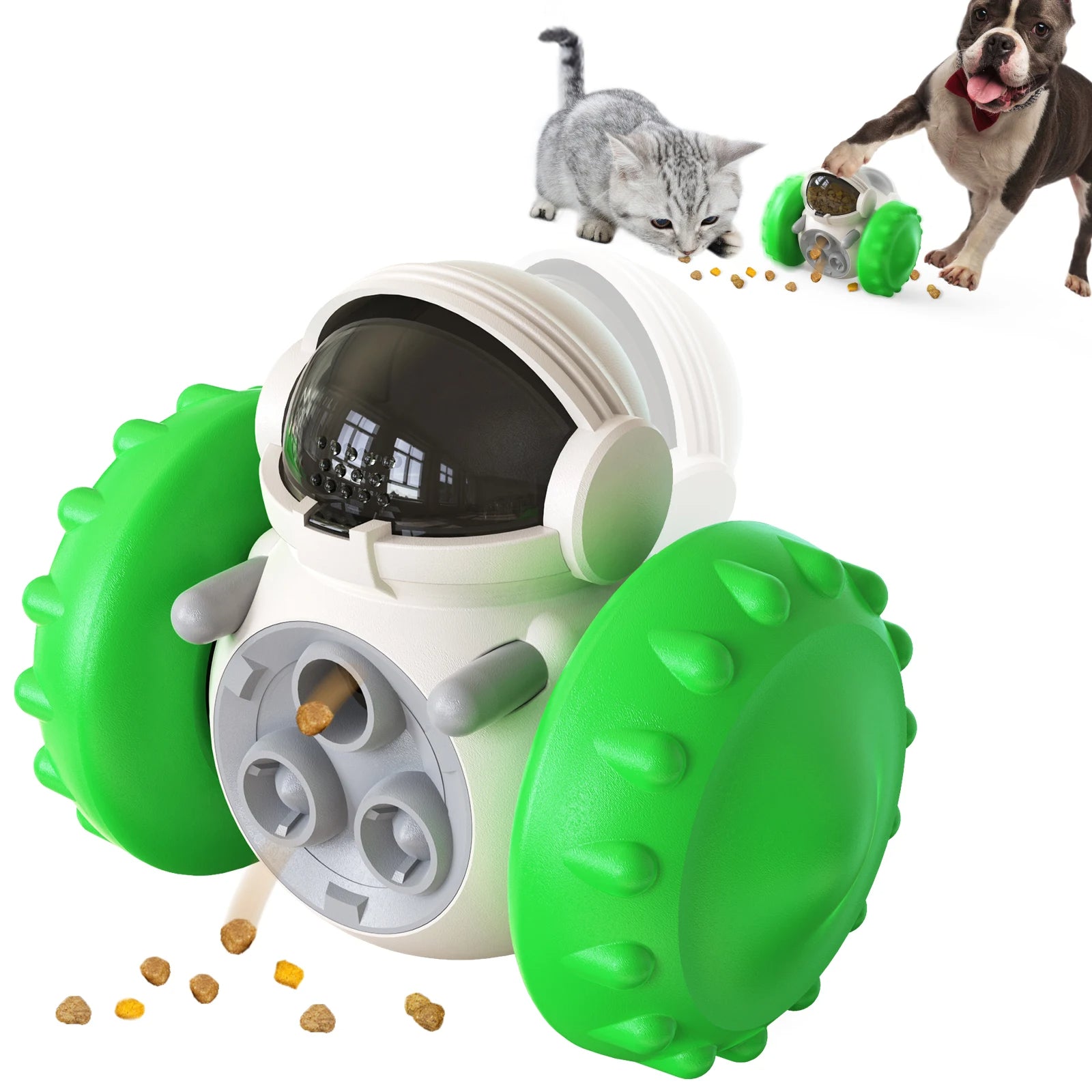 PawPartner Dog Tumbler Interactive Toys Increases Pet IQ Slow Feeder Labrador Petzymart