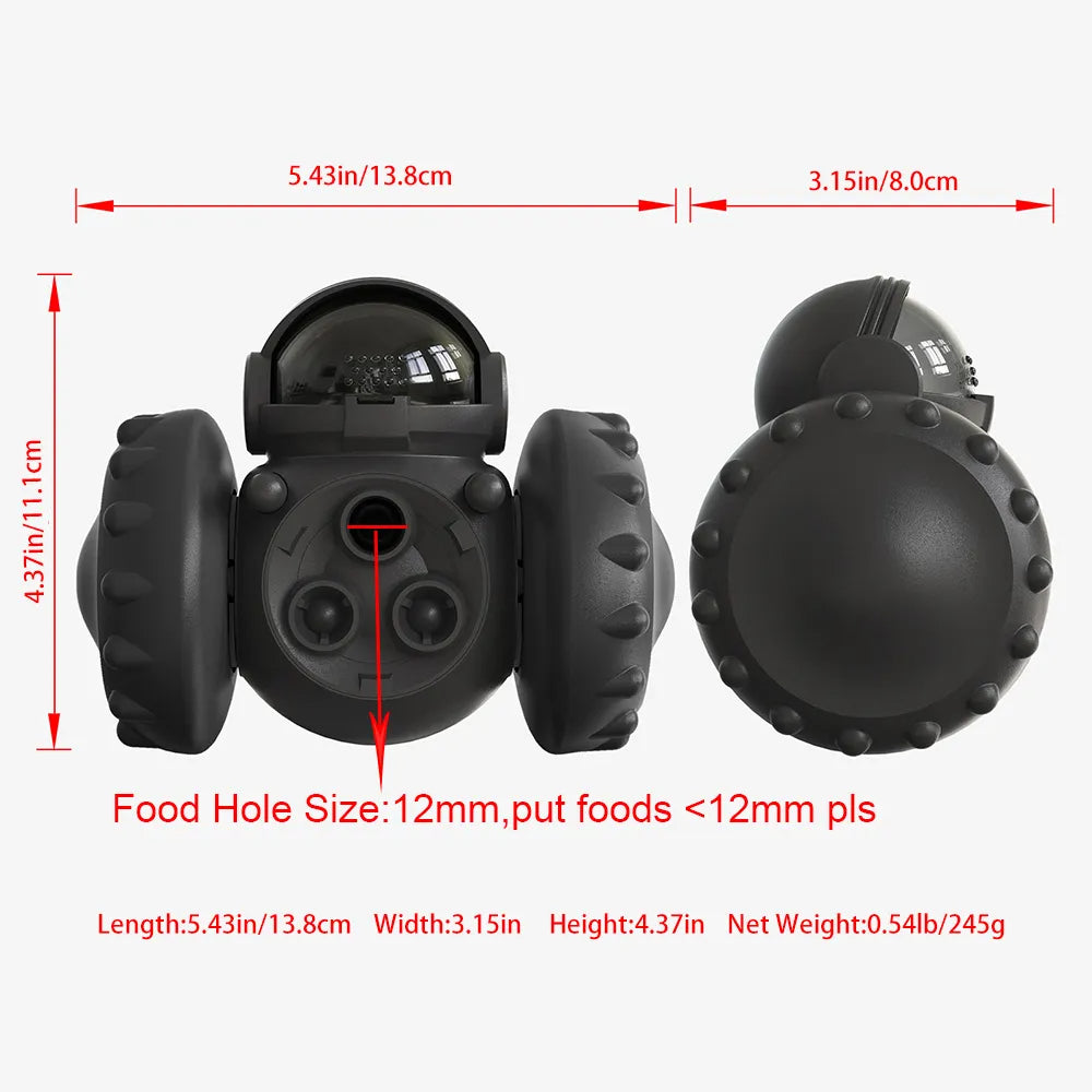 PawPartner Dog Tumbler Interactive Toys Increases Pet IQ Slow Feeder Labrador Petzymart