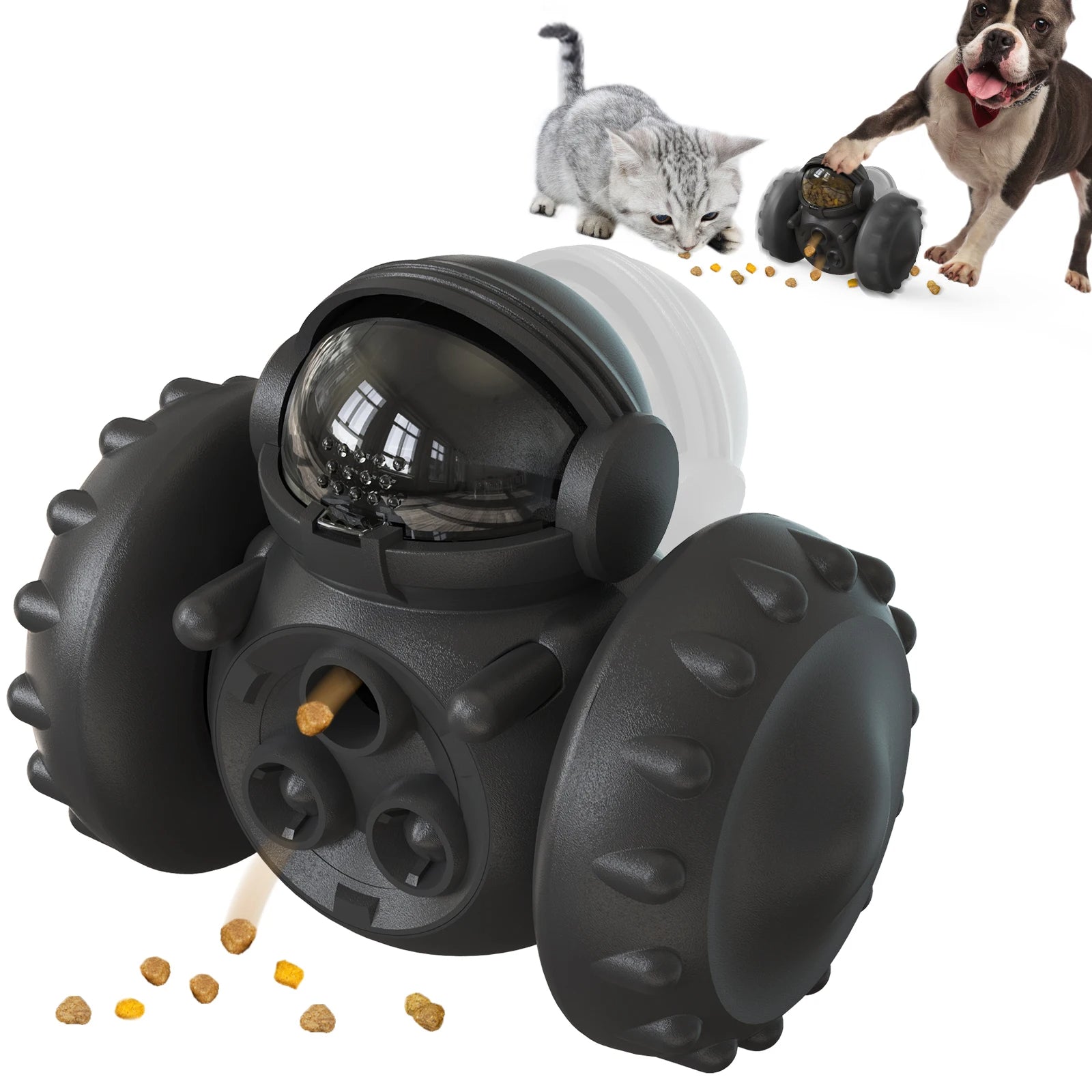 PawPartner Dog Tumbler Interactive Toys Increases Pet IQ Slow Feeder Labrador Petzymart
