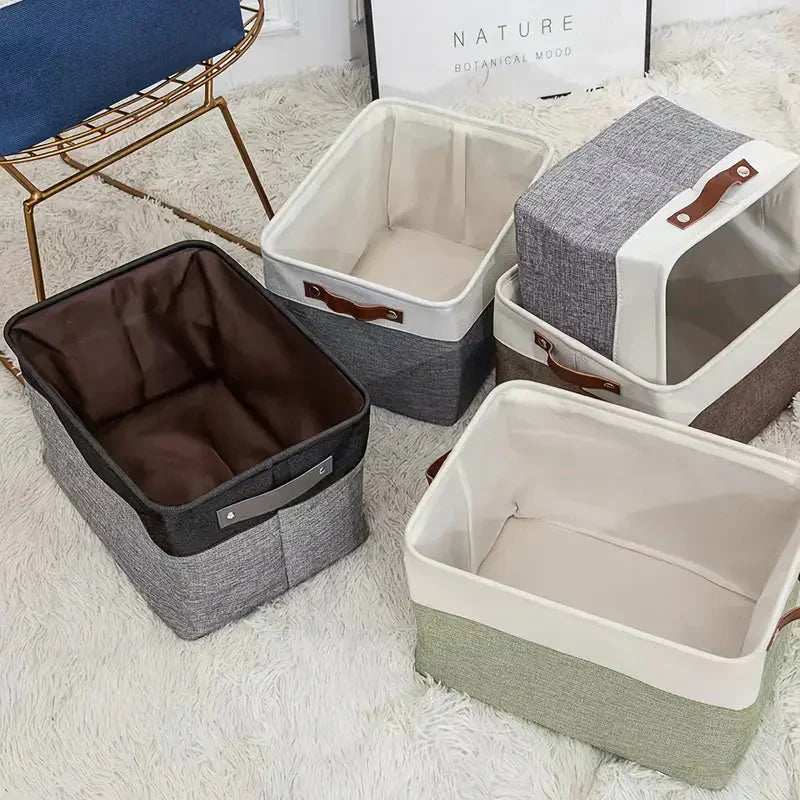 Personalized Pet Toy Storage Box, Custom Dog Toy Storage Container Foldable Bag Basket Petzymart