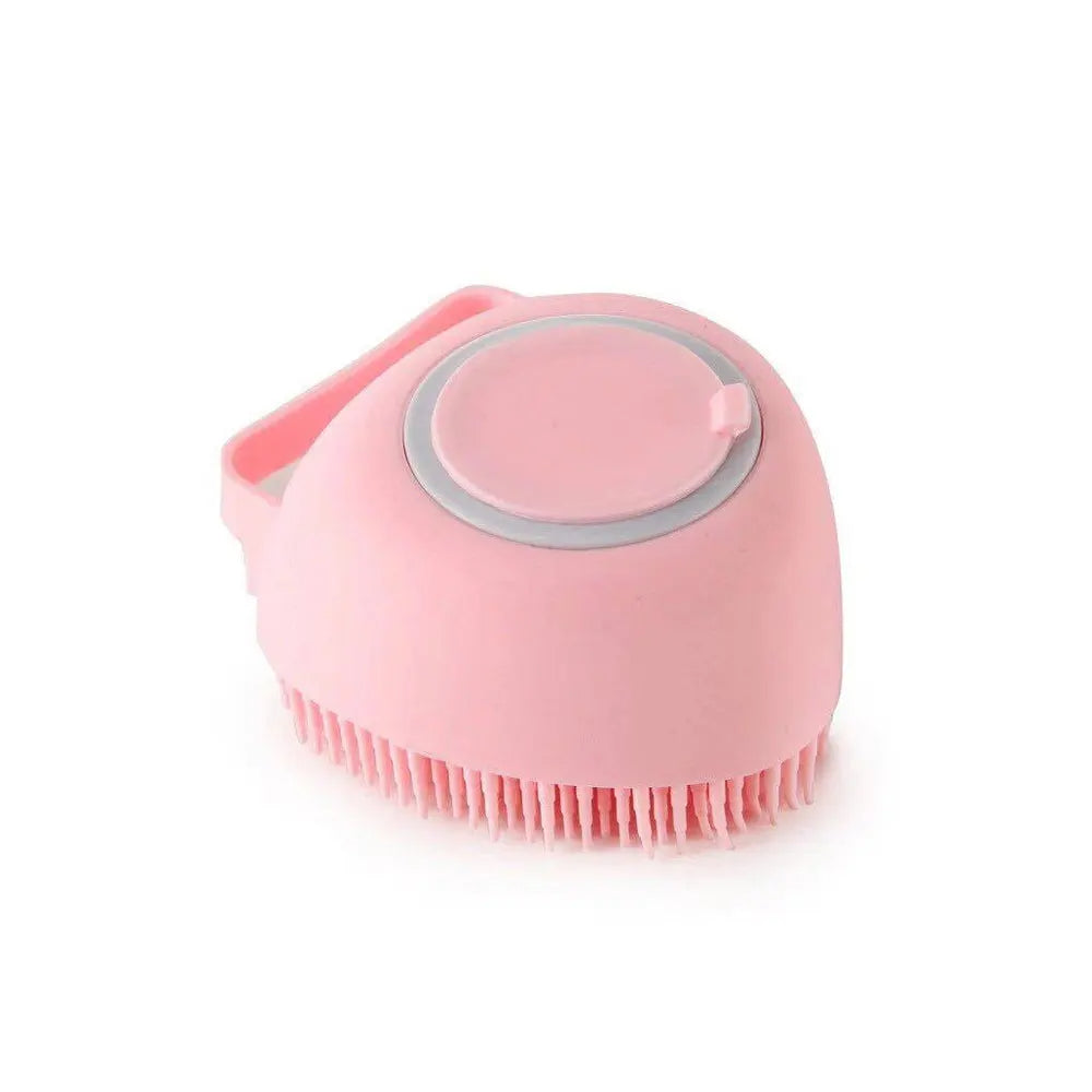 Pet Bathing Brush Soft Silicone Massager Shower Gel Petzymart