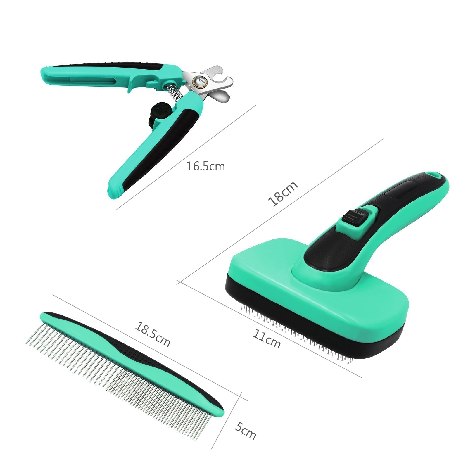 Pet Brush Retractable Hair Removal Comb Petzymart