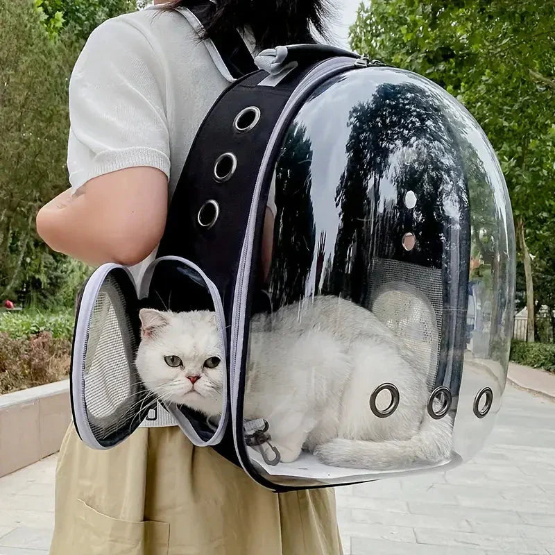 Pet Carrier Backpack For Cats, Cat Bag, Portable Transparent Space Petzymart