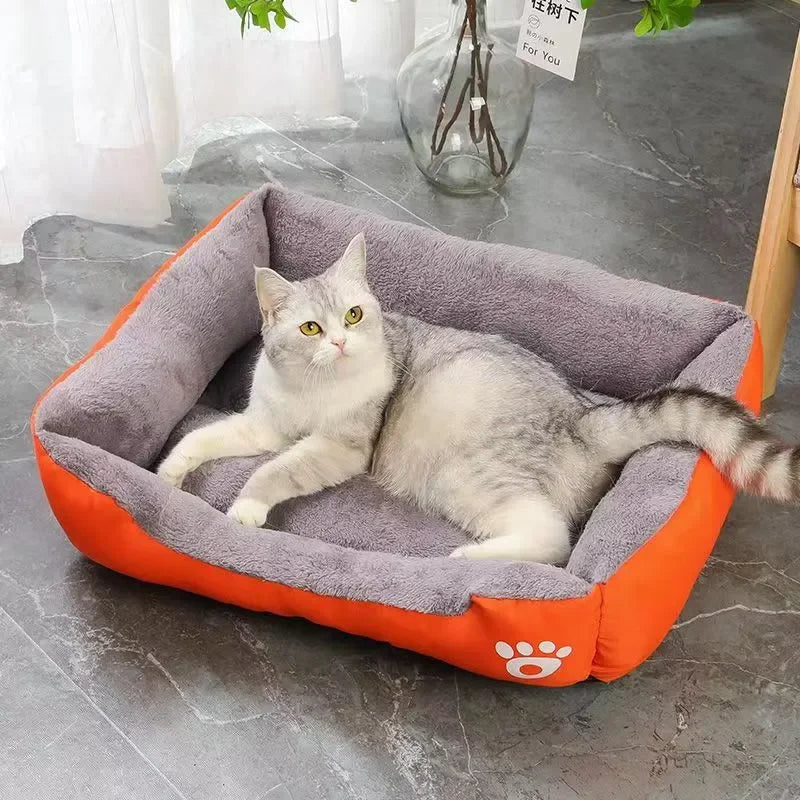 Pet Cat and Dog Bed Warm Comfortable Petzymart