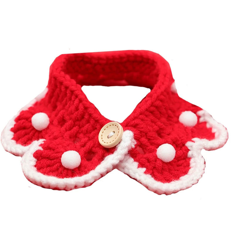 Pet Cats, Dogs, Rabbits, Knitted Collars, Christmas Ornaments, Saliva Towels Petzymart